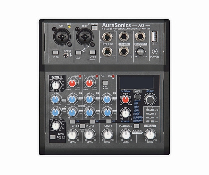 AuraSonics K4 компактный микшерный пульт в Новочебоксарске