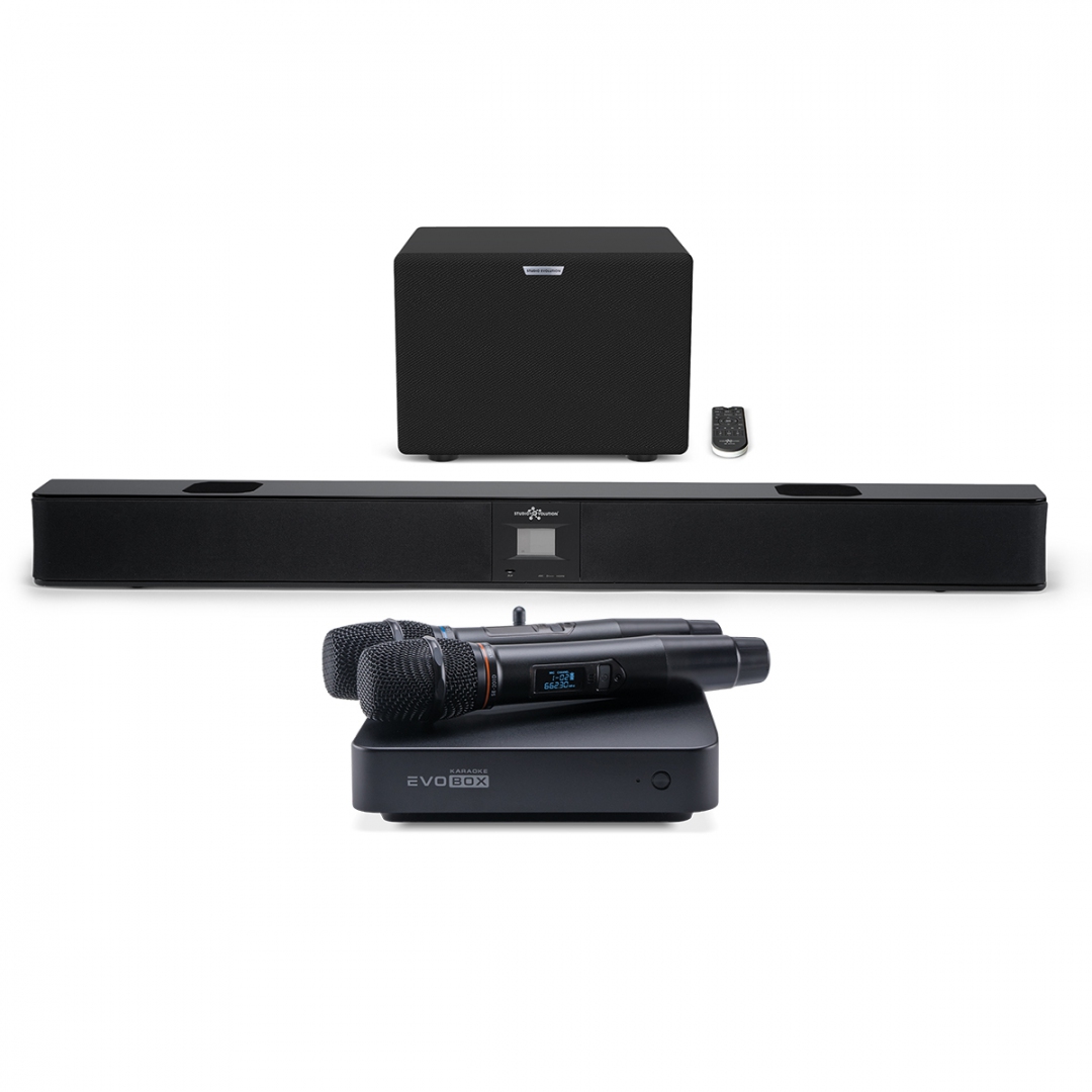 караоке-комплект EVOBOX Plus + EvoSound Bar (саундбар с караоке) в Новочебоксарске